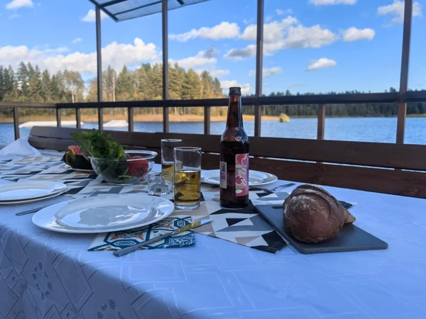 Беседка на воде